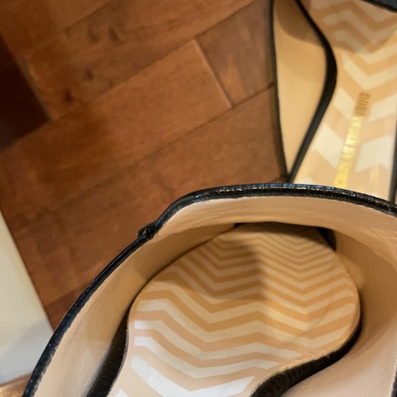 Nicholas Kirkwood Black Calfskin Beya Mules 37 - Picture 11 of 12